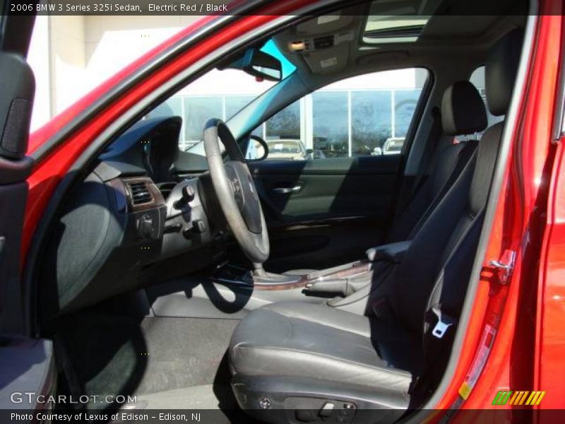 Electric Red / Black 2006 BMW 3 Series 325i Sedan