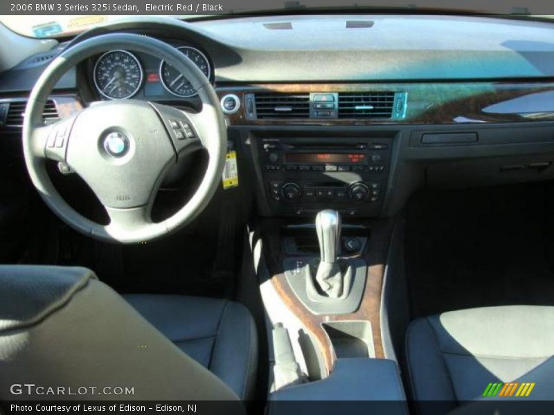 Electric Red / Black 2006 BMW 3 Series 325i Sedan