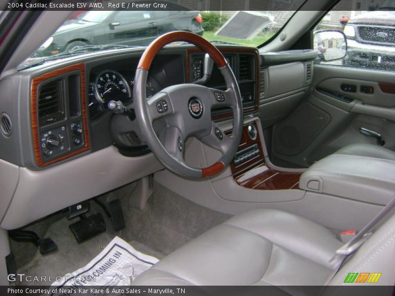 Red E / Pewter Gray 2004 Cadillac Escalade ESV AWD