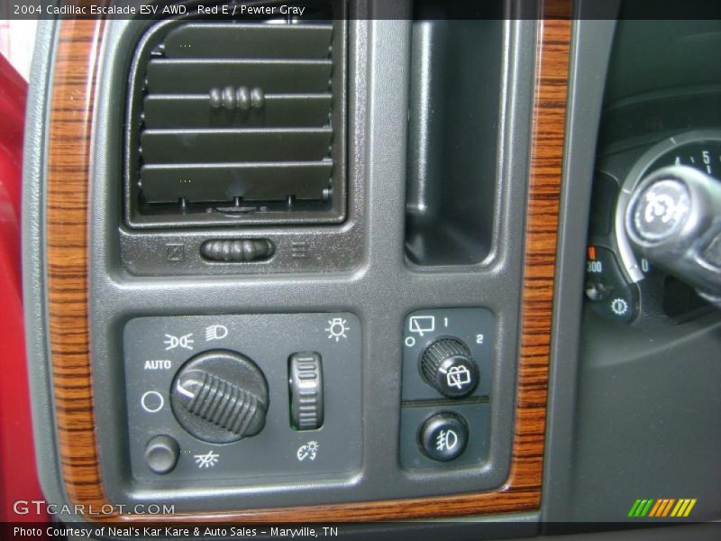 Red E / Pewter Gray 2004 Cadillac Escalade ESV AWD