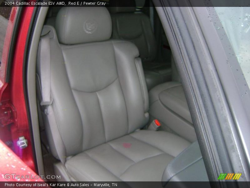 Red E / Pewter Gray 2004 Cadillac Escalade ESV AWD
