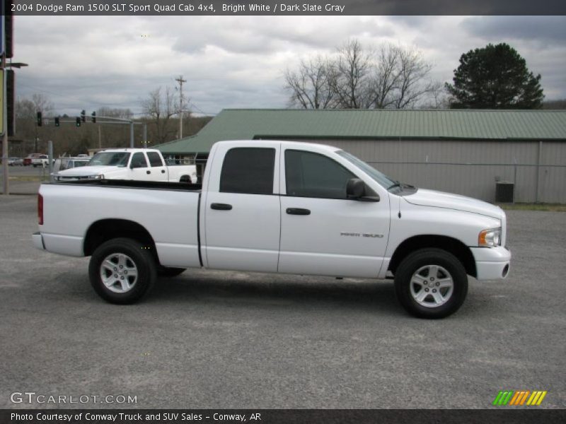 Bright White / Dark Slate Gray 2004 Dodge Ram 1500 SLT Sport Quad Cab 4x4