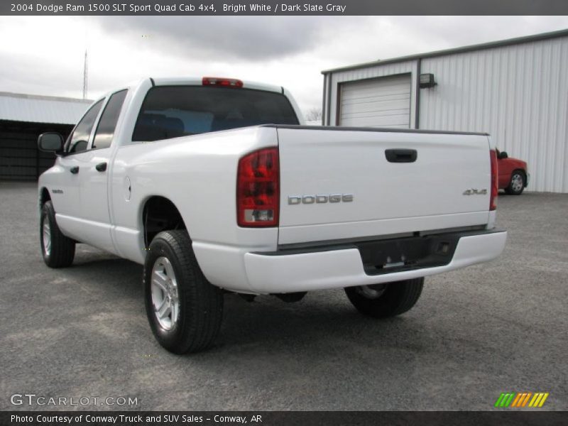 Bright White / Dark Slate Gray 2004 Dodge Ram 1500 SLT Sport Quad Cab 4x4
