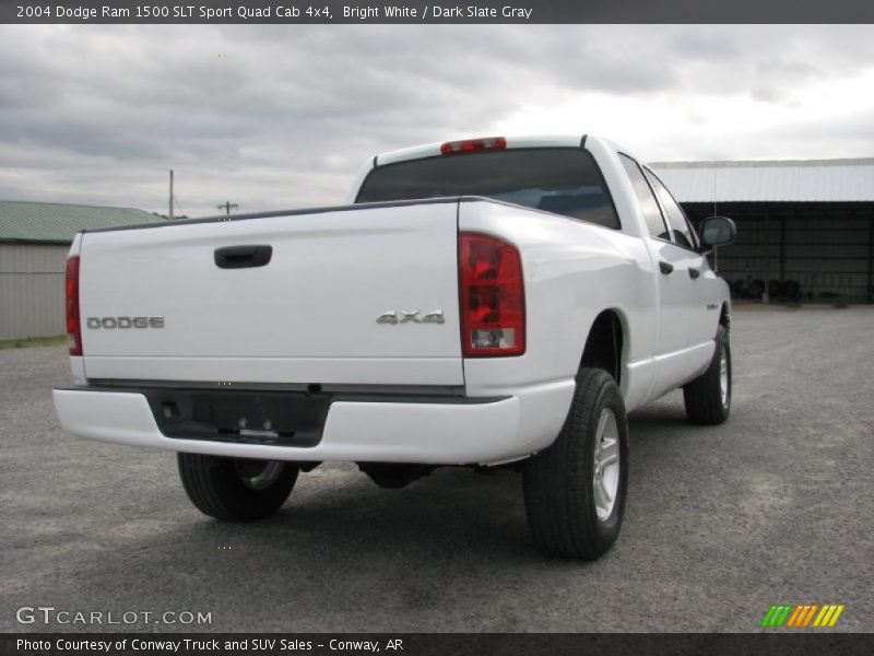 Bright White / Dark Slate Gray 2004 Dodge Ram 1500 SLT Sport Quad Cab 4x4