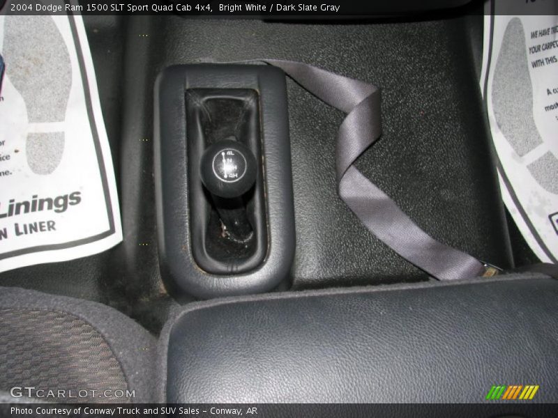 Bright White / Dark Slate Gray 2004 Dodge Ram 1500 SLT Sport Quad Cab 4x4