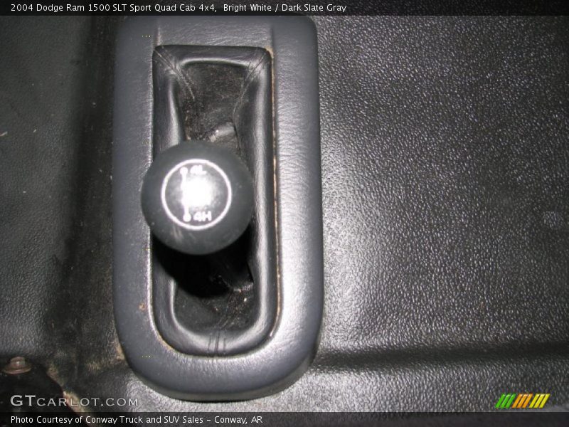 Bright White / Dark Slate Gray 2004 Dodge Ram 1500 SLT Sport Quad Cab 4x4