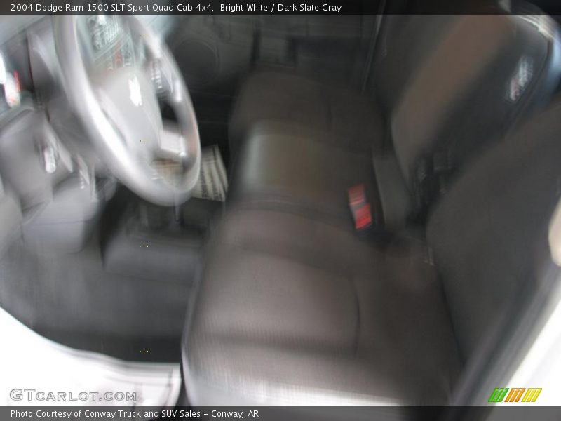 Bright White / Dark Slate Gray 2004 Dodge Ram 1500 SLT Sport Quad Cab 4x4