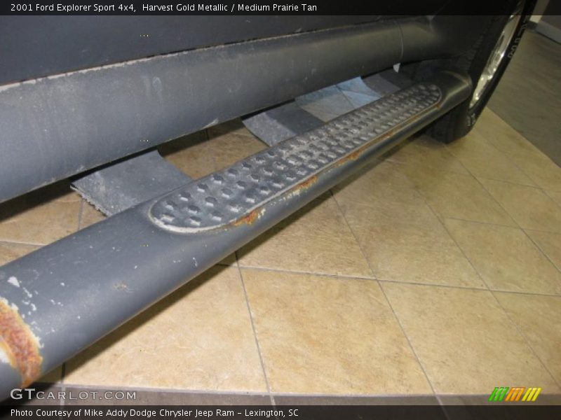 Harvest Gold Metallic / Medium Prairie Tan 2001 Ford Explorer Sport 4x4