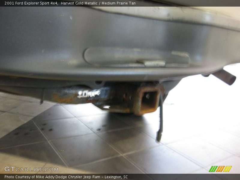 Harvest Gold Metallic / Medium Prairie Tan 2001 Ford Explorer Sport 4x4