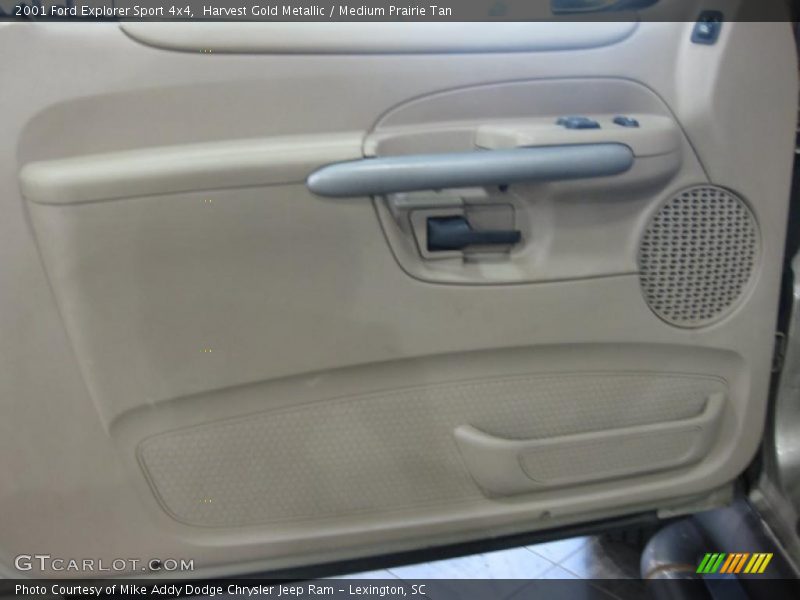 Harvest Gold Metallic / Medium Prairie Tan 2001 Ford Explorer Sport 4x4