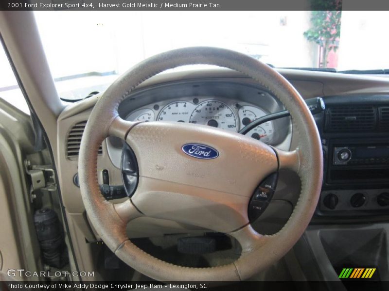 Harvest Gold Metallic / Medium Prairie Tan 2001 Ford Explorer Sport 4x4