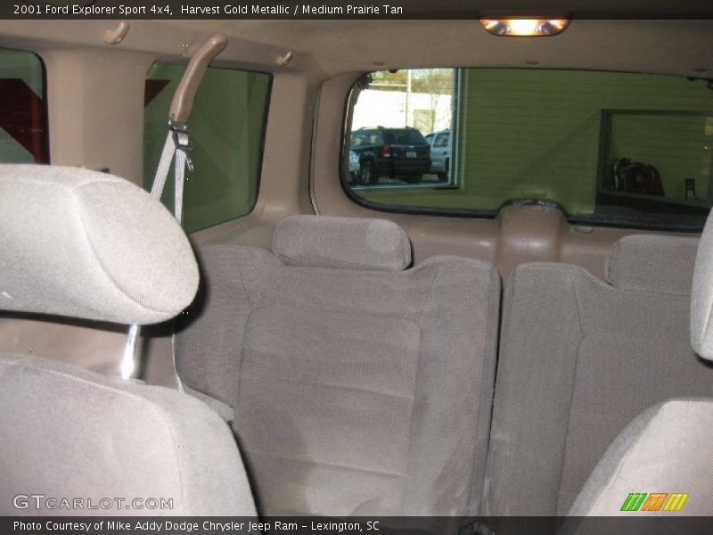 Harvest Gold Metallic / Medium Prairie Tan 2001 Ford Explorer Sport 4x4