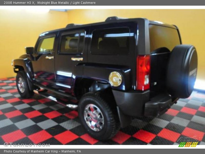 Midnight Blue Metallic / Light Cashmere 2008 Hummer H3 X