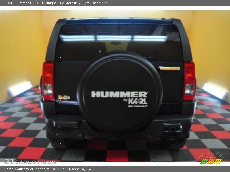 Midnight Blue Metallic / Light Cashmere 2008 Hummer H3 X