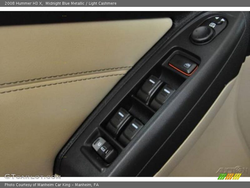 Midnight Blue Metallic / Light Cashmere 2008 Hummer H3 X