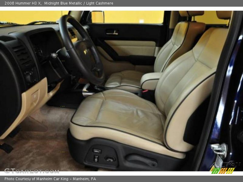 Midnight Blue Metallic / Light Cashmere 2008 Hummer H3 X