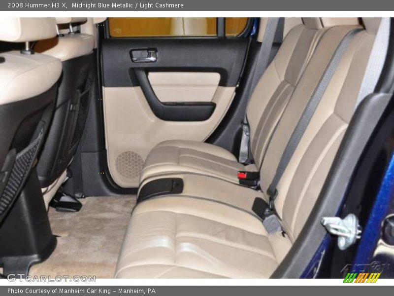 Midnight Blue Metallic / Light Cashmere 2008 Hummer H3 X