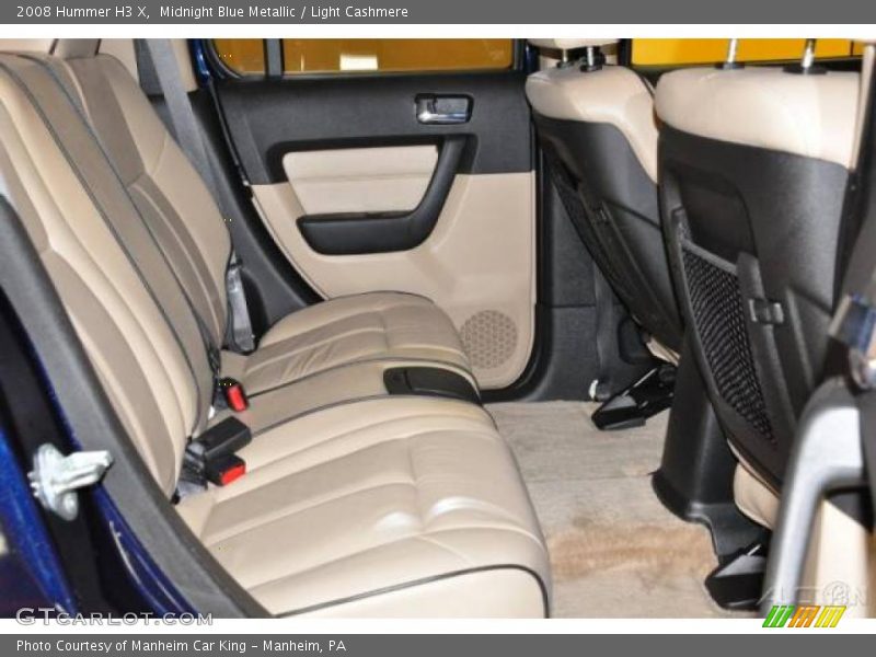 Midnight Blue Metallic / Light Cashmere 2008 Hummer H3 X