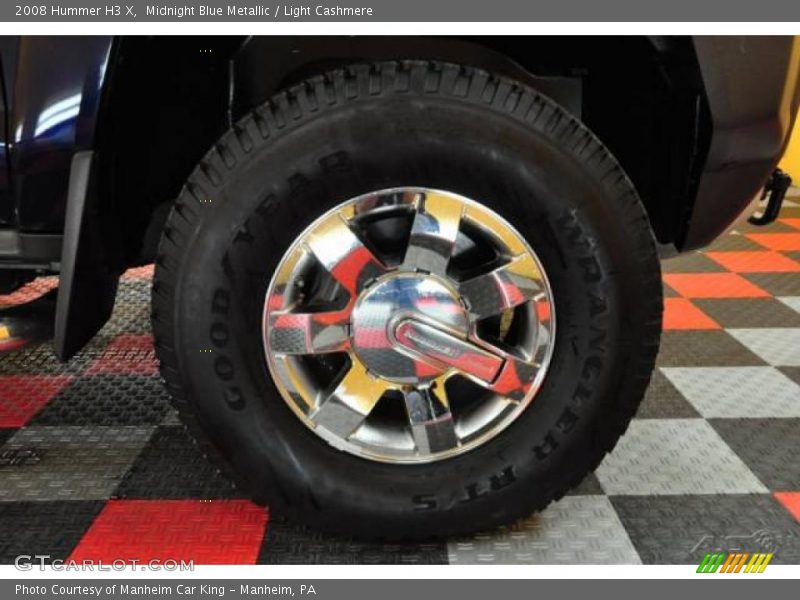 Midnight Blue Metallic / Light Cashmere 2008 Hummer H3 X