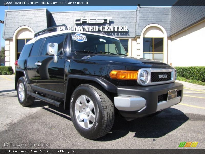 Black Diamond / Dark Charcoal 2008 Toyota FJ Cruiser