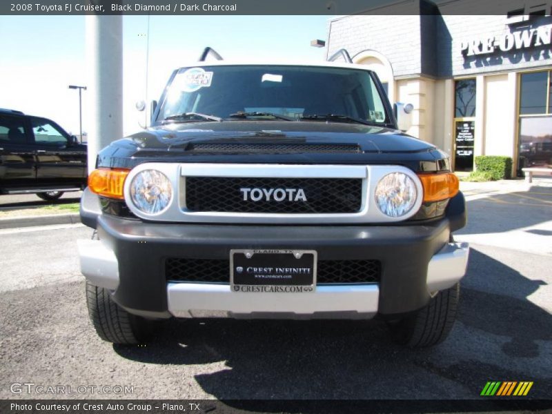 Black Diamond / Dark Charcoal 2008 Toyota FJ Cruiser