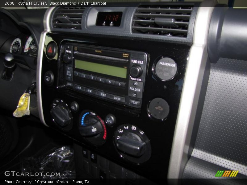 Black Diamond / Dark Charcoal 2008 Toyota FJ Cruiser