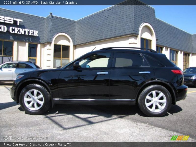 Black Obsidian / Graphite 2005 Infiniti FX 35 AWD