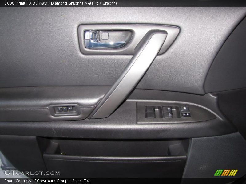 Diamond Graphite Metallic / Graphite 2008 Infiniti FX 35 AWD