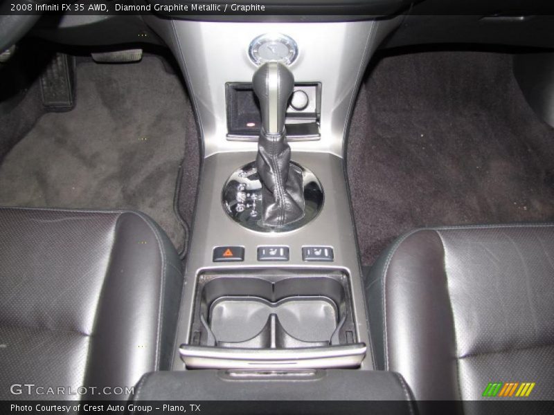 Diamond Graphite Metallic / Graphite 2008 Infiniti FX 35 AWD