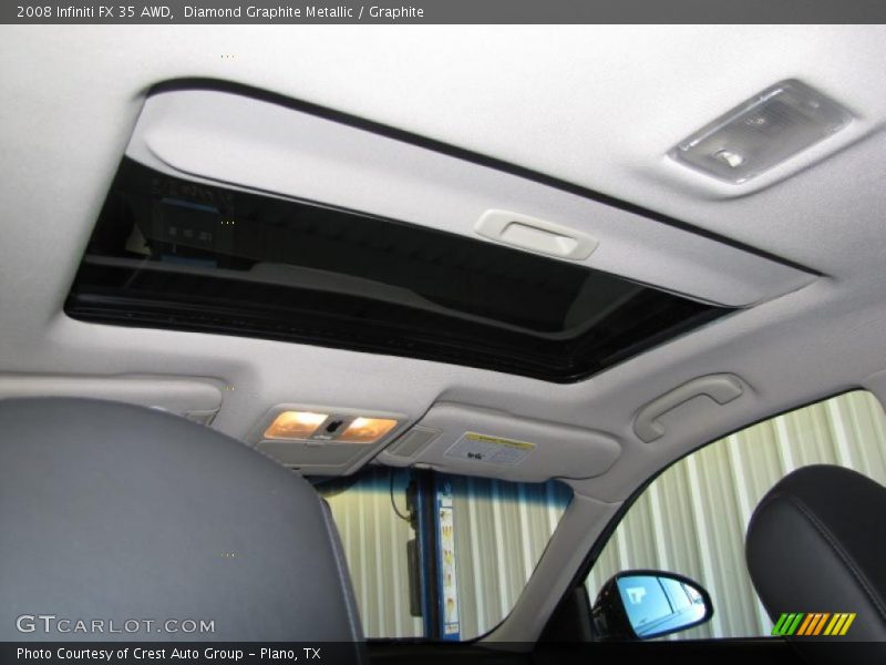 Diamond Graphite Metallic / Graphite 2008 Infiniti FX 35 AWD