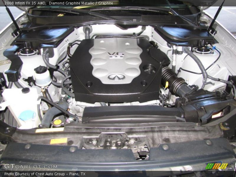 Diamond Graphite Metallic / Graphite 2008 Infiniti FX 35 AWD