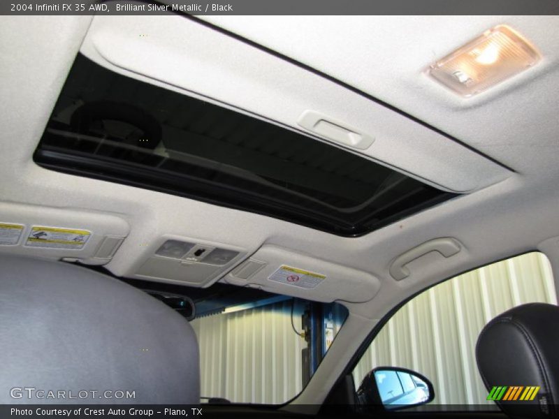 Brilliant Silver Metallic / Black 2004 Infiniti FX 35 AWD