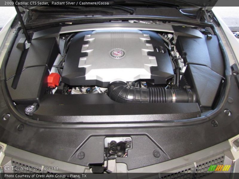 Radiant Silver / Cashmere/Cocoa 2009 Cadillac CTS Sedan