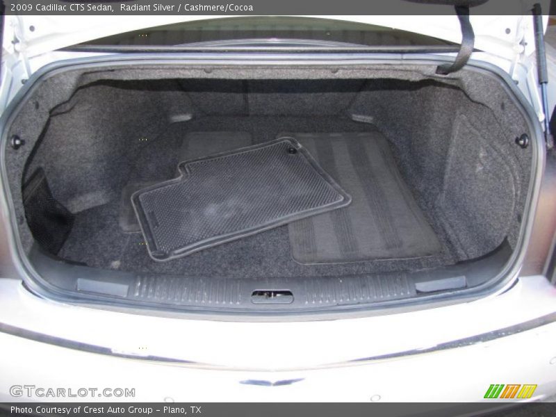 Radiant Silver / Cashmere/Cocoa 2009 Cadillac CTS Sedan