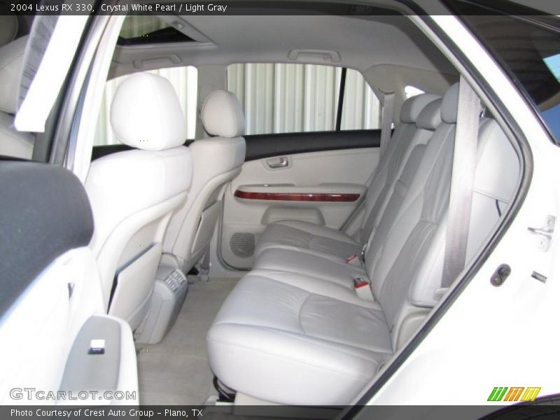 Crystal White Pearl / Light Gray 2004 Lexus RX 330