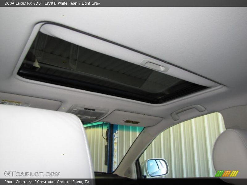 Crystal White Pearl / Light Gray 2004 Lexus RX 330