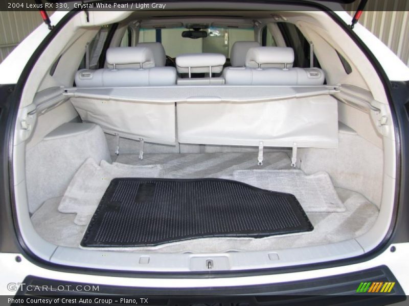 Crystal White Pearl / Light Gray 2004 Lexus RX 330