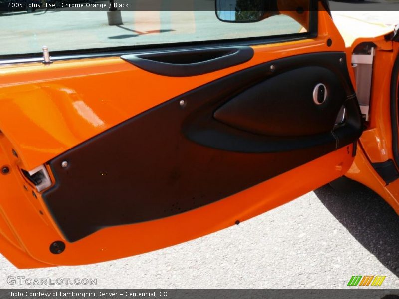 Chrome Orange / Black 2005 Lotus Elise