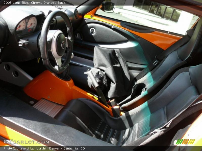 Chrome Orange / Black 2005 Lotus Elise