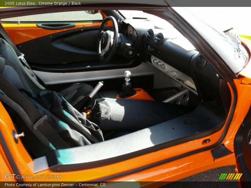 Chrome Orange / Black 2005 Lotus Elise