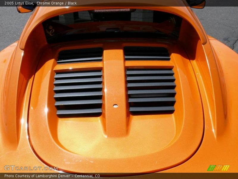 Chrome Orange / Black 2005 Lotus Elise