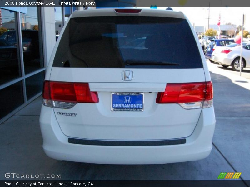 Taffeta White / Ivory 2008 Honda Odyssey EX-L