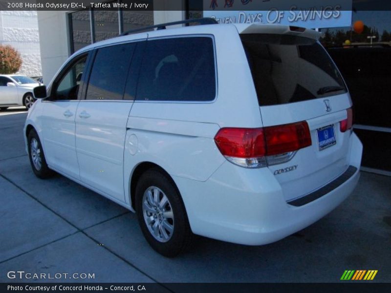Taffeta White / Ivory 2008 Honda Odyssey EX-L
