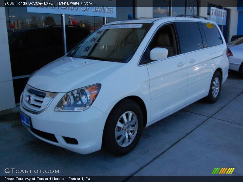 Taffeta White / Ivory 2008 Honda Odyssey EX-L