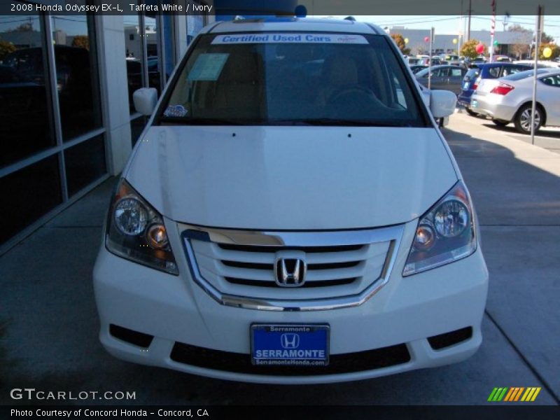Taffeta White / Ivory 2008 Honda Odyssey EX-L