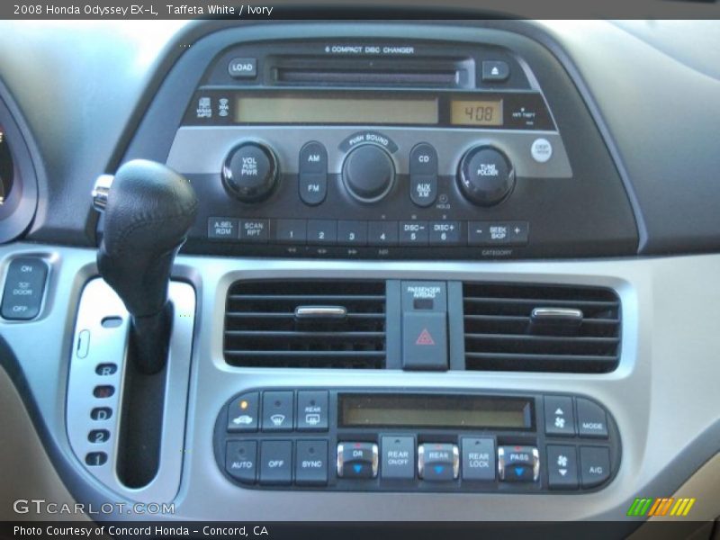 Taffeta White / Ivory 2008 Honda Odyssey EX-L