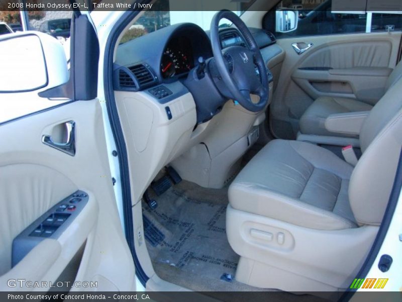 Taffeta White / Ivory 2008 Honda Odyssey EX-L