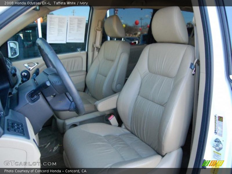 Taffeta White / Ivory 2008 Honda Odyssey EX-L