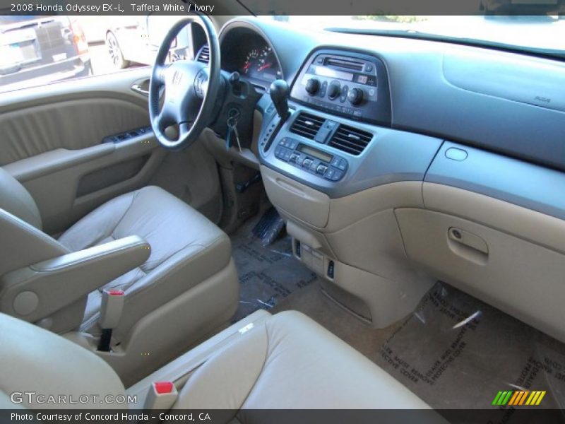 Taffeta White / Ivory 2008 Honda Odyssey EX-L
