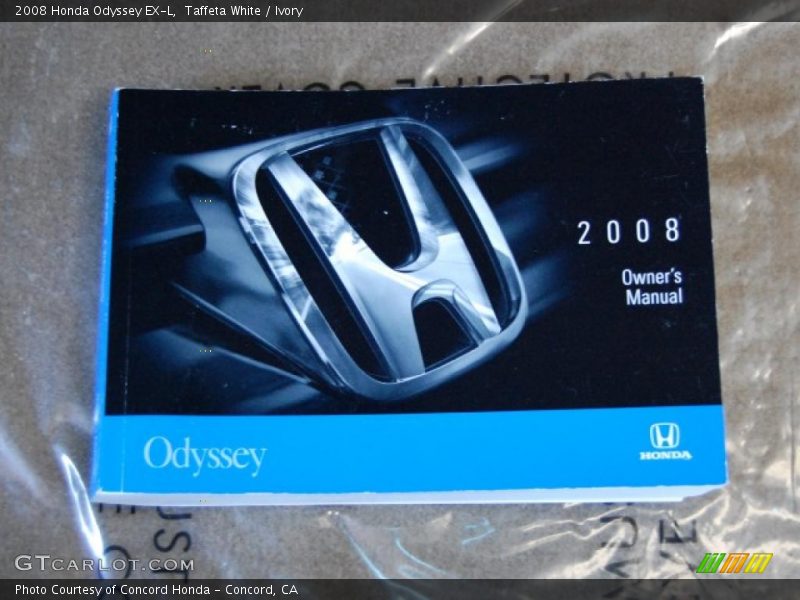 Taffeta White / Ivory 2008 Honda Odyssey EX-L